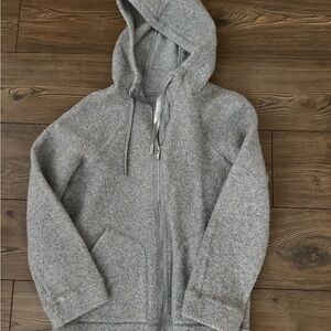 lululemon athletica Heather Gray Teddy Jacket